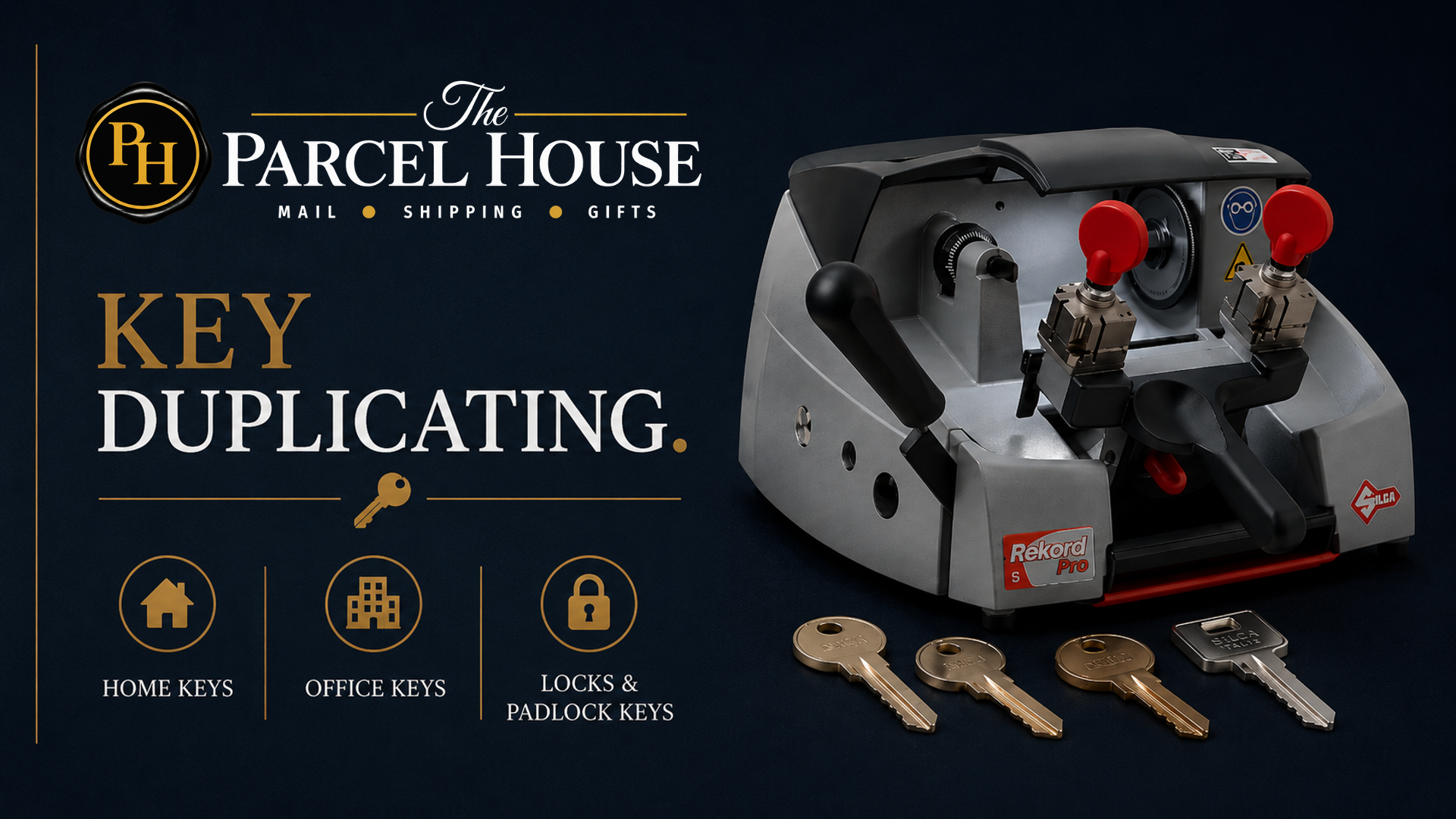 Key duplicating. Home keys, office keys, locks and padlock keys.